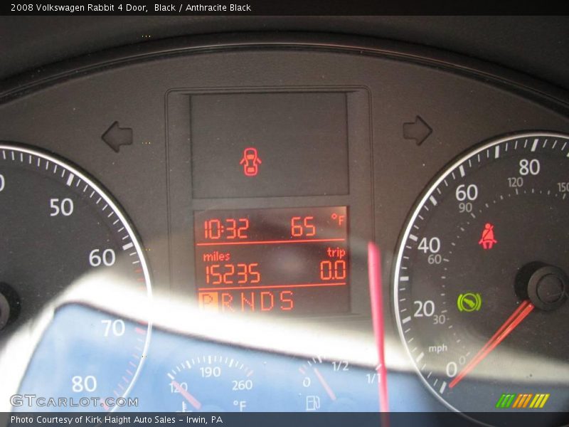 Black / Anthracite Black 2008 Volkswagen Rabbit 4 Door