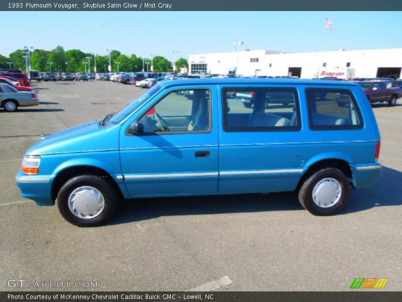  1993 Voyager  Skyblue Satin Glow