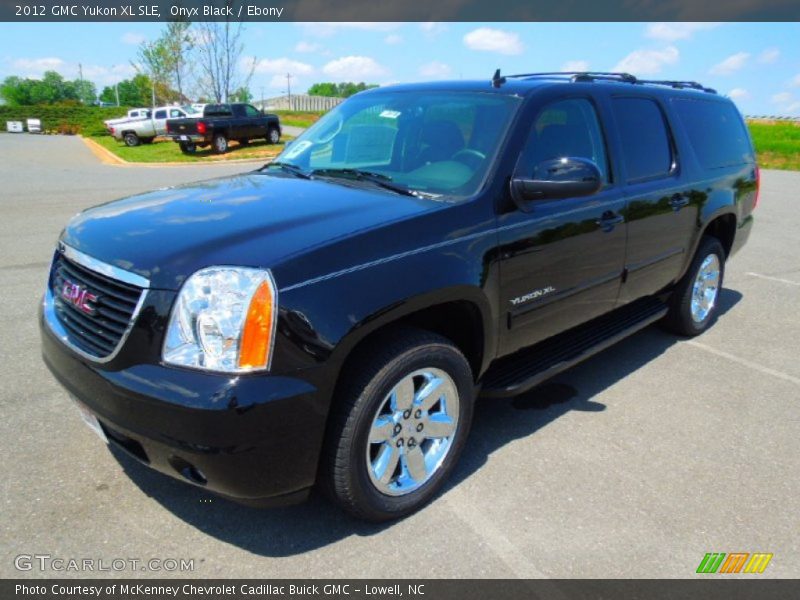 Onyx Black / Ebony 2012 GMC Yukon XL SLE