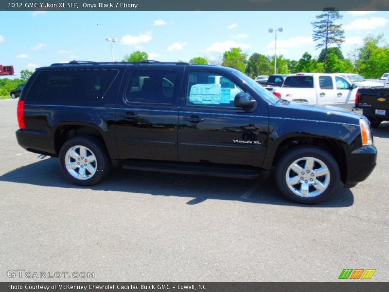 Onyx Black / Ebony 2012 GMC Yukon XL SLE