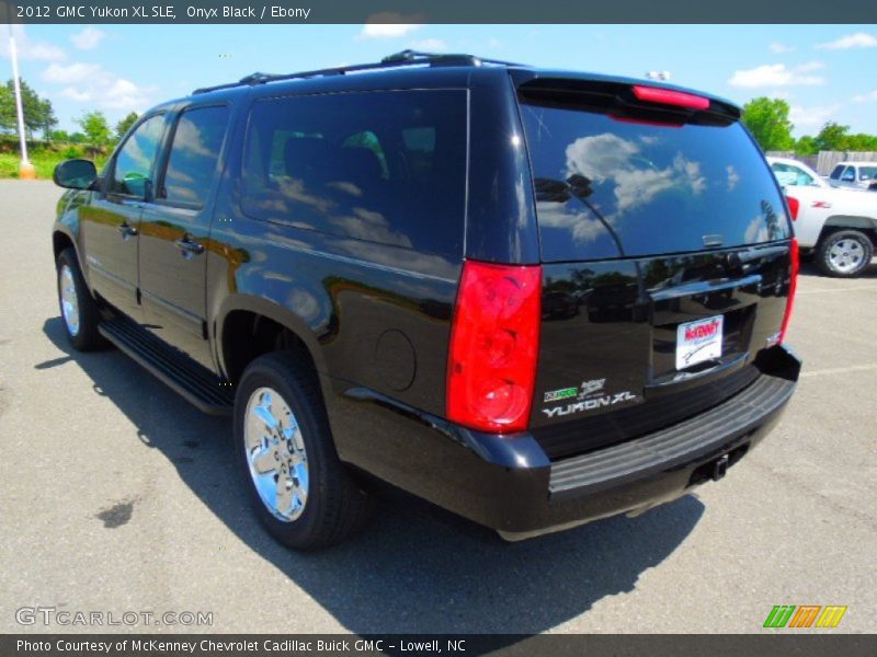 Onyx Black / Ebony 2012 GMC Yukon XL SLE