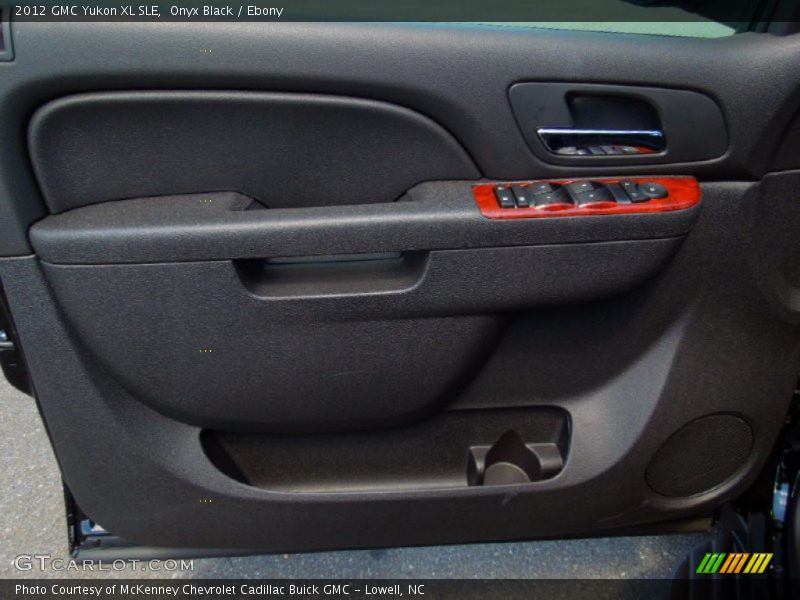 Onyx Black / Ebony 2012 GMC Yukon XL SLE