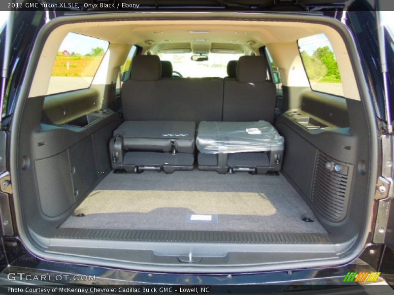 Onyx Black / Ebony 2012 GMC Yukon XL SLE