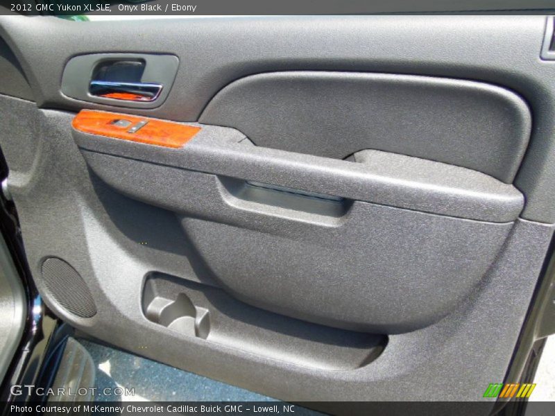 Onyx Black / Ebony 2012 GMC Yukon XL SLE