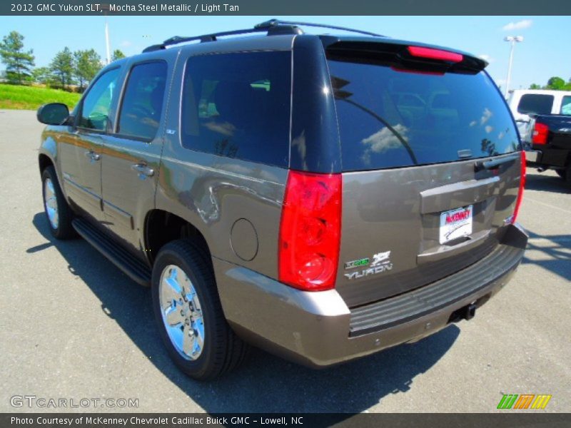 Mocha Steel Metallic / Light Tan 2012 GMC Yukon SLT