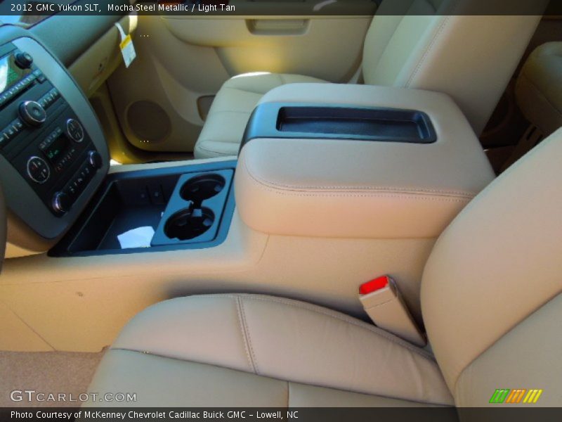 Mocha Steel Metallic / Light Tan 2012 GMC Yukon SLT