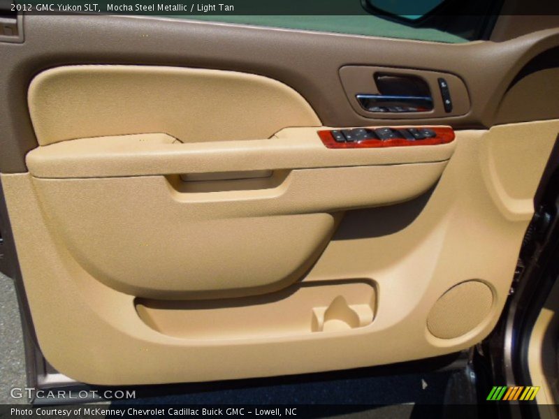 Mocha Steel Metallic / Light Tan 2012 GMC Yukon SLT