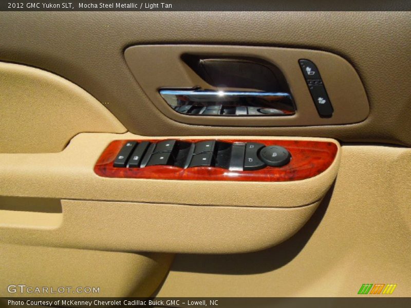 Mocha Steel Metallic / Light Tan 2012 GMC Yukon SLT