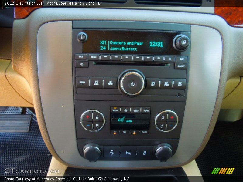 Mocha Steel Metallic / Light Tan 2012 GMC Yukon SLT