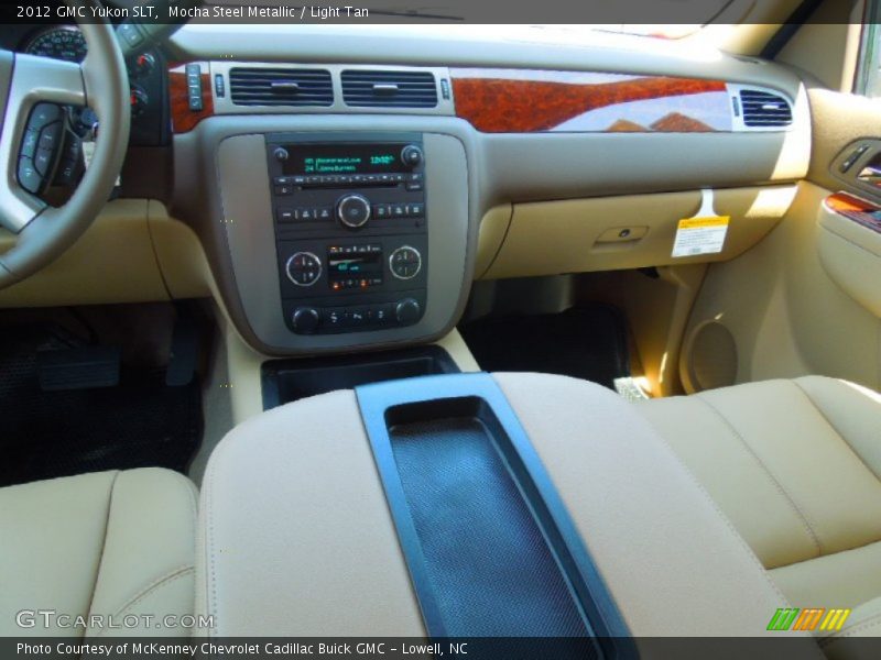 Mocha Steel Metallic / Light Tan 2012 GMC Yukon SLT