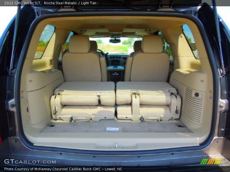 Mocha Steel Metallic / Light Tan 2012 GMC Yukon SLT