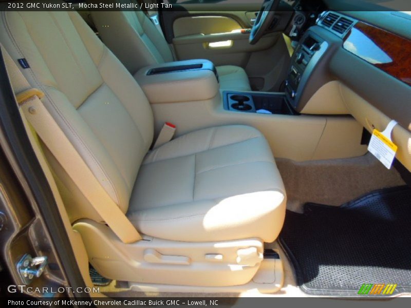 Mocha Steel Metallic / Light Tan 2012 GMC Yukon SLT