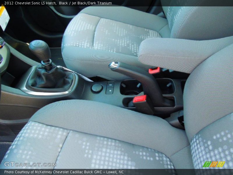 Black / Jet Black/Dark Titanium 2012 Chevrolet Sonic LS Hatch