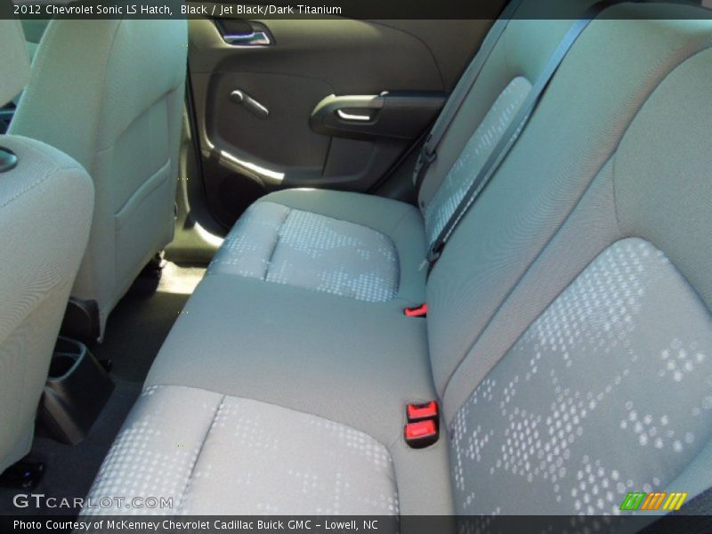 Black / Jet Black/Dark Titanium 2012 Chevrolet Sonic LS Hatch