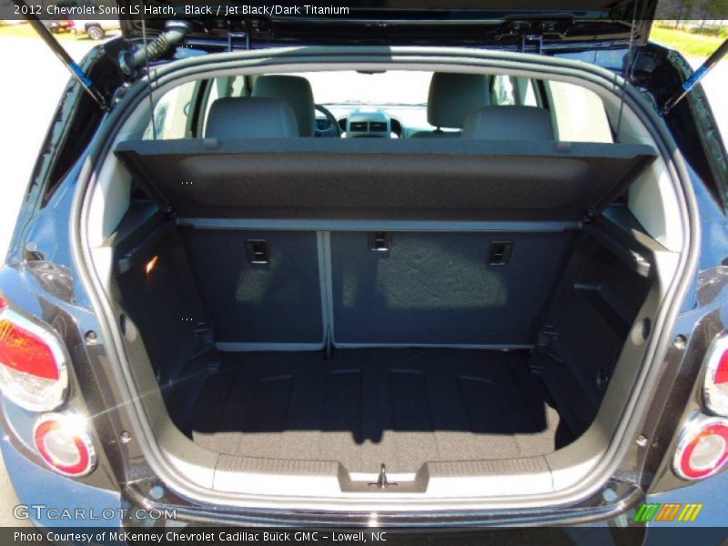 Black / Jet Black/Dark Titanium 2012 Chevrolet Sonic LS Hatch