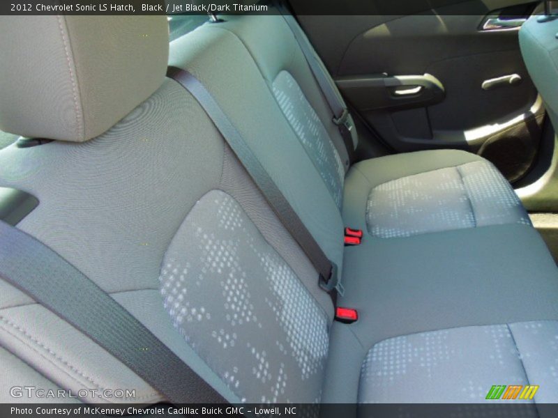 Black / Jet Black/Dark Titanium 2012 Chevrolet Sonic LS Hatch