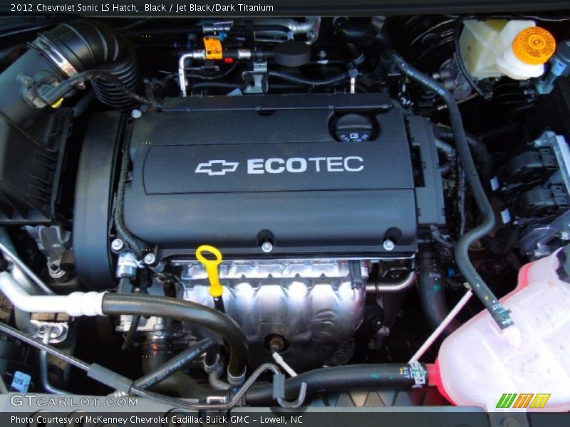  2012 Sonic LS Hatch Engine - 1.8 Liter DOHC 16-Valve VVT 4 Cylinder