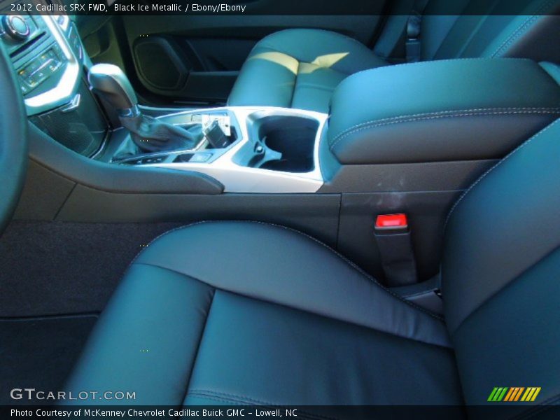 Black Ice Metallic / Ebony/Ebony 2012 Cadillac SRX FWD