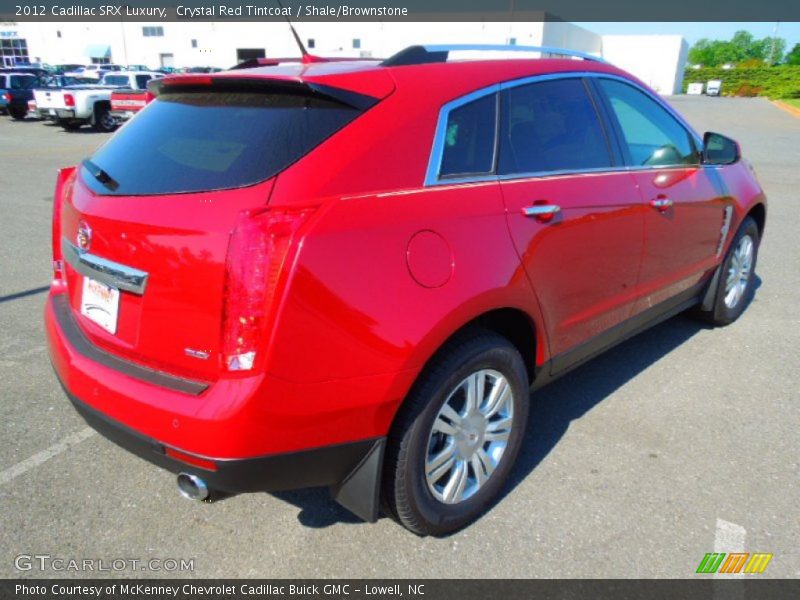 Crystal Red Tintcoat / Shale/Brownstone 2012 Cadillac SRX Luxury