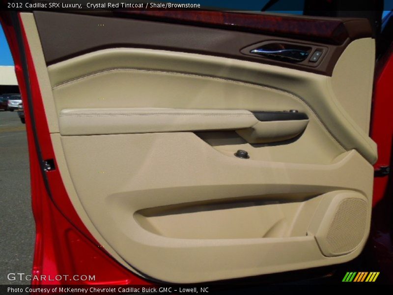 Crystal Red Tintcoat / Shale/Brownstone 2012 Cadillac SRX Luxury