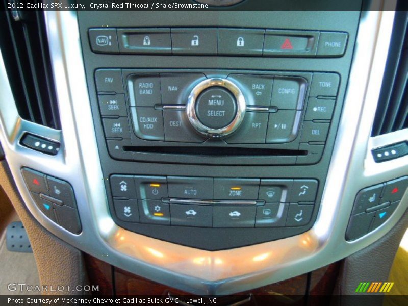 Crystal Red Tintcoat / Shale/Brownstone 2012 Cadillac SRX Luxury