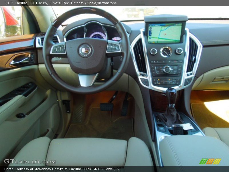 Crystal Red Tintcoat / Shale/Brownstone 2012 Cadillac SRX Luxury
