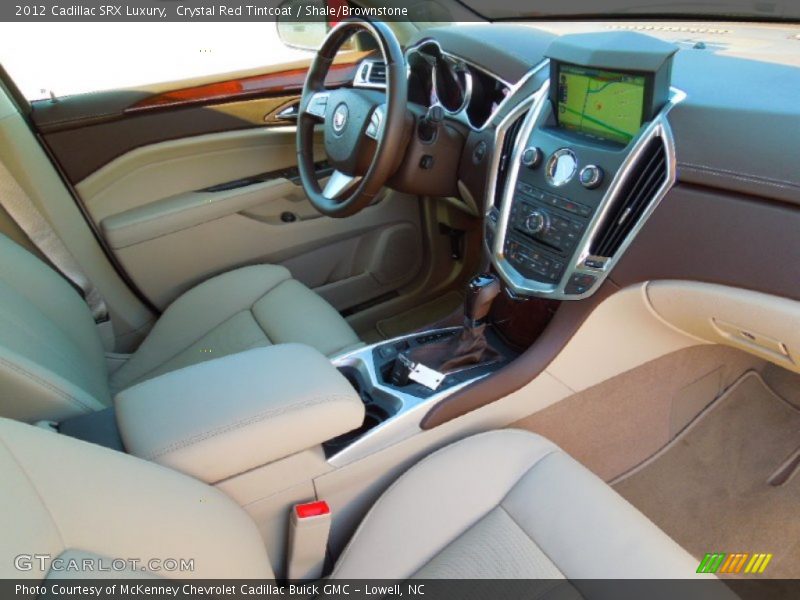 Crystal Red Tintcoat / Shale/Brownstone 2012 Cadillac SRX Luxury