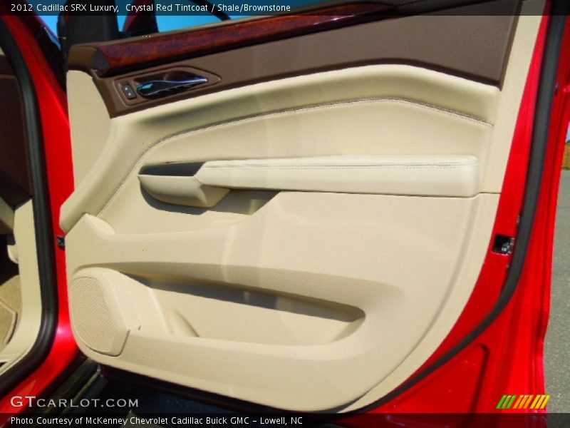 Crystal Red Tintcoat / Shale/Brownstone 2012 Cadillac SRX Luxury