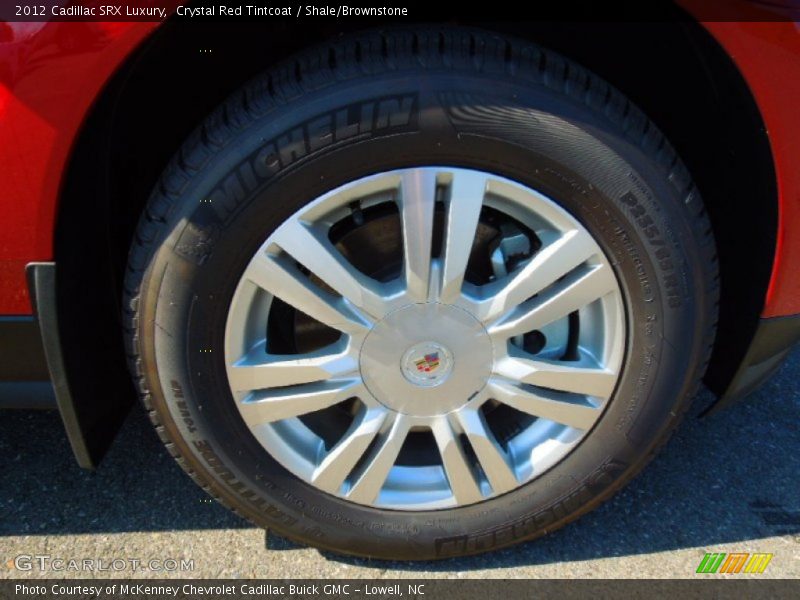 Crystal Red Tintcoat / Shale/Brownstone 2012 Cadillac SRX Luxury