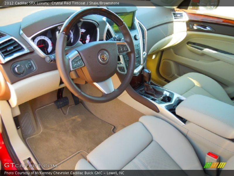 Crystal Red Tintcoat / Shale/Brownstone 2012 Cadillac SRX Luxury