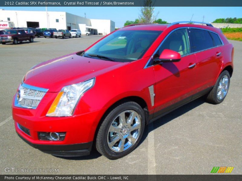 Front 3/4 View of 2012 SRX Performance