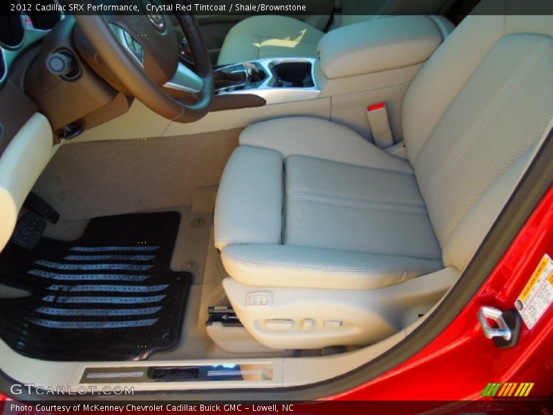 Crystal Red Tintcoat / Shale/Brownstone 2012 Cadillac SRX Performance