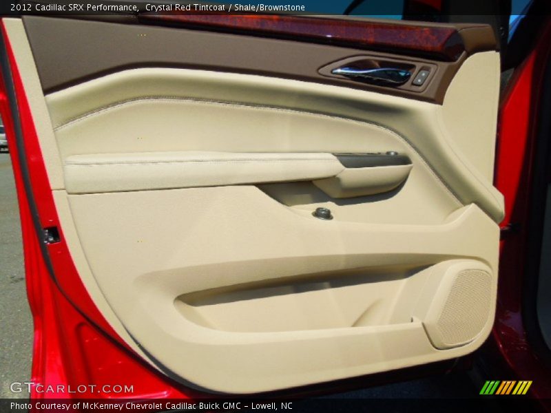 Crystal Red Tintcoat / Shale/Brownstone 2012 Cadillac SRX Performance