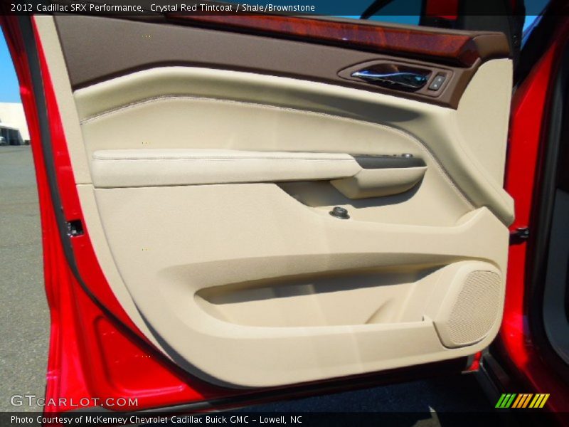 Crystal Red Tintcoat / Shale/Brownstone 2012 Cadillac SRX Performance