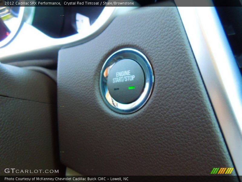 Crystal Red Tintcoat / Shale/Brownstone 2012 Cadillac SRX Performance