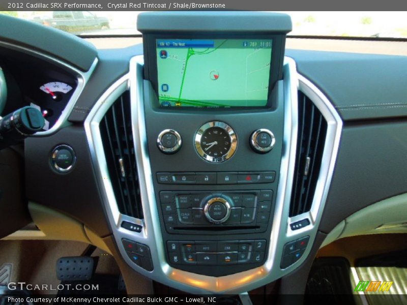 Crystal Red Tintcoat / Shale/Brownstone 2012 Cadillac SRX Performance