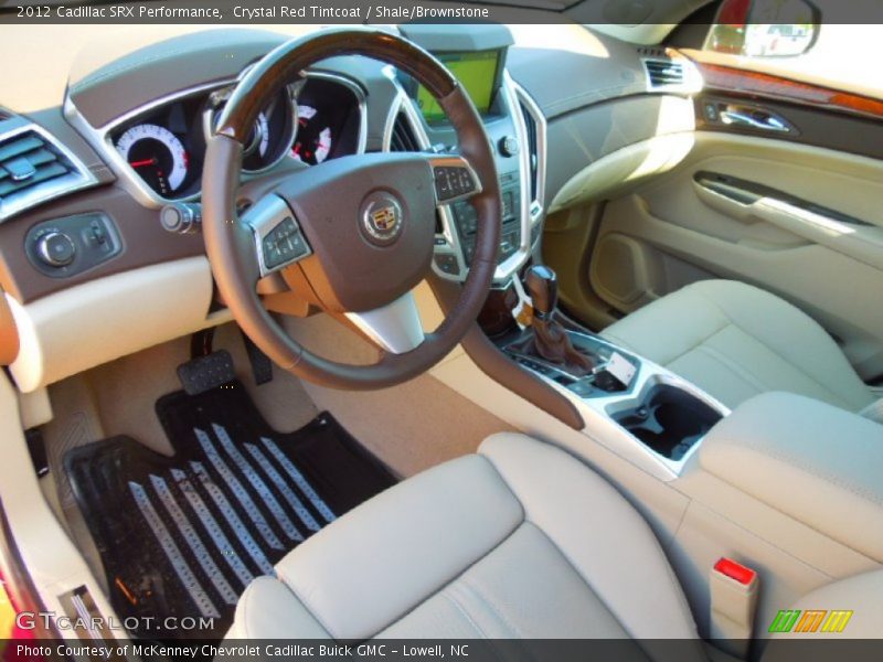 Crystal Red Tintcoat / Shale/Brownstone 2012 Cadillac SRX Performance