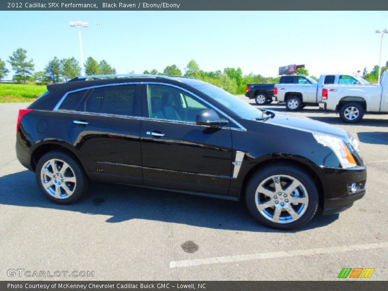 Black Raven / Ebony/Ebony 2012 Cadillac SRX Performance