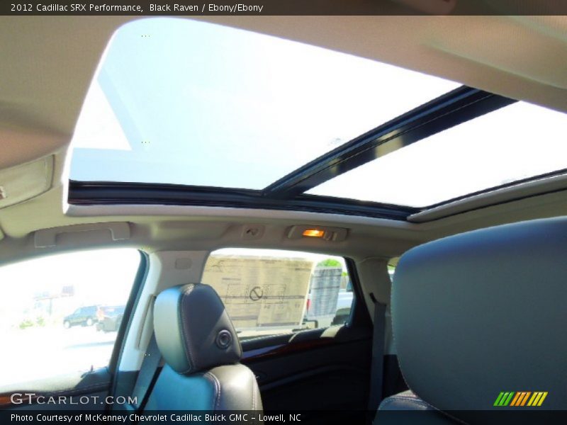 Black Raven / Ebony/Ebony 2012 Cadillac SRX Performance