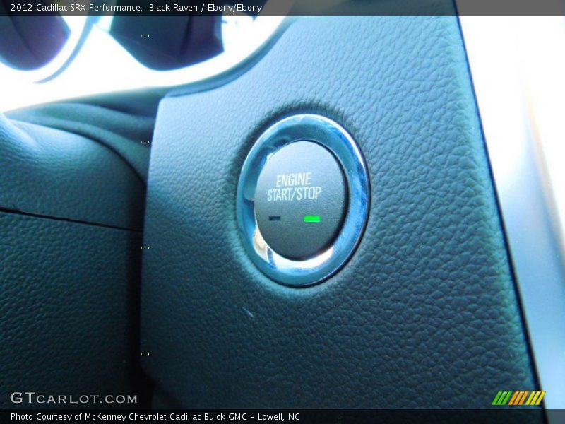 Black Raven / Ebony/Ebony 2012 Cadillac SRX Performance