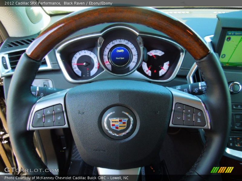 Black Raven / Ebony/Ebony 2012 Cadillac SRX Performance