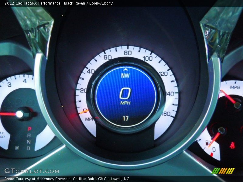 Black Raven / Ebony/Ebony 2012 Cadillac SRX Performance