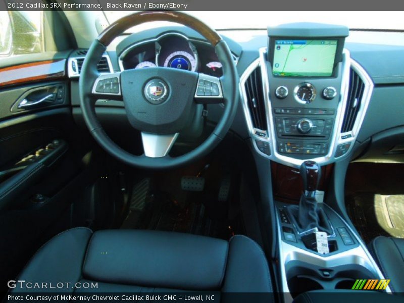 Black Raven / Ebony/Ebony 2012 Cadillac SRX Performance