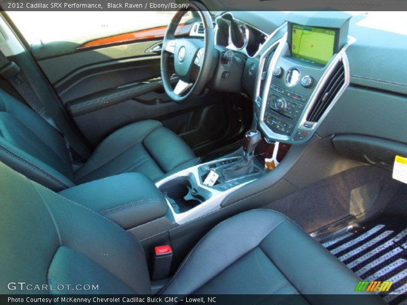 Black Raven / Ebony/Ebony 2012 Cadillac SRX Performance