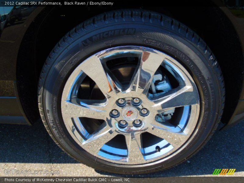 Black Raven / Ebony/Ebony 2012 Cadillac SRX Performance