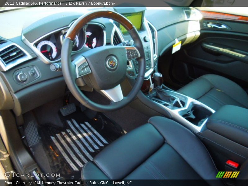 Black Raven / Ebony/Ebony 2012 Cadillac SRX Performance