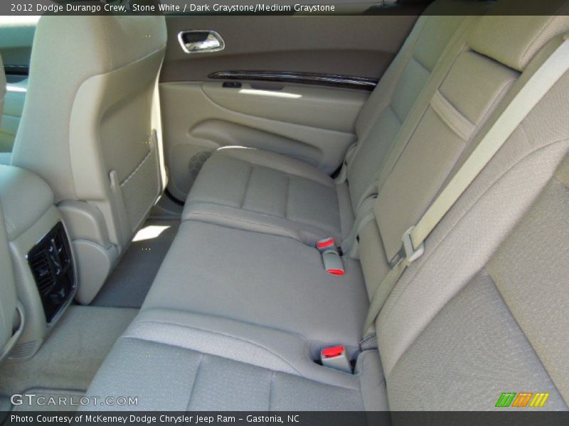 Stone White / Dark Graystone/Medium Graystone 2012 Dodge Durango Crew