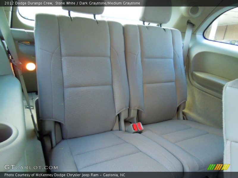 Stone White / Dark Graystone/Medium Graystone 2012 Dodge Durango Crew