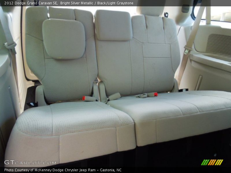 Bright Silver Metallic / Black/Light Graystone 2012 Dodge Grand Caravan SE
