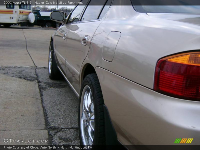 Naples Gold Metallic / Parchment 2001 Acura TL 3.2